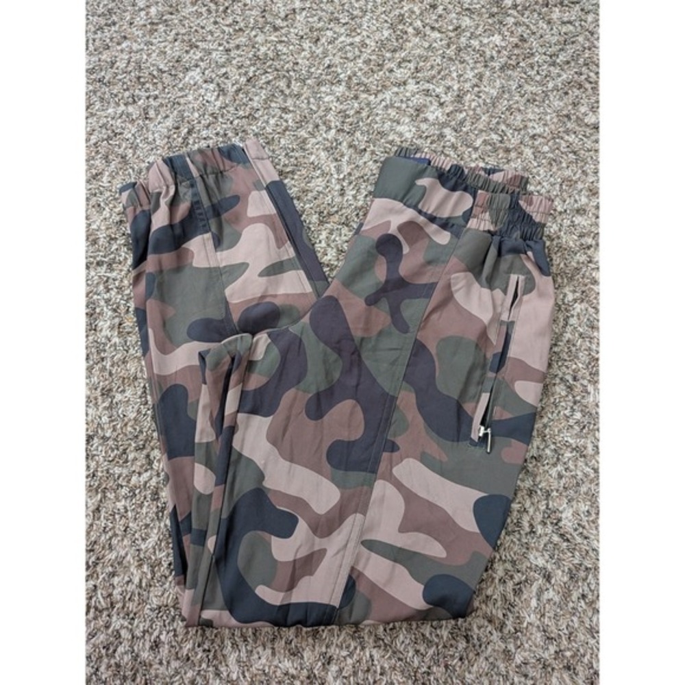 Measure‎ & Made Joggers Lightweight Camo Ankle Pants Women's SZ XS